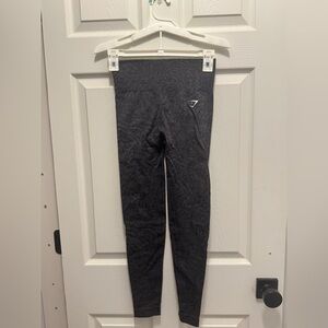 Gymshark Charcoal Patterned Leggings